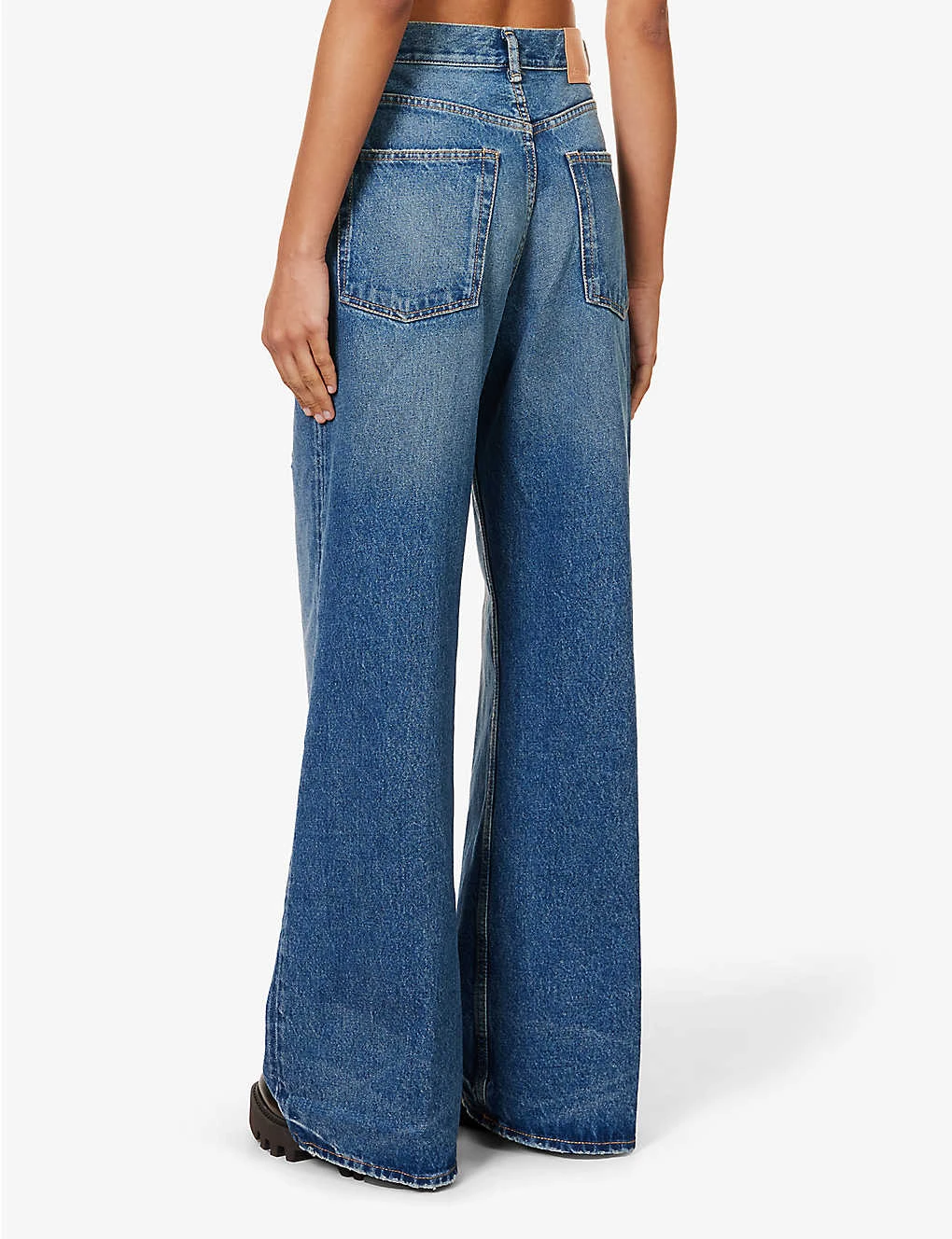 Acne Studios 2022 Wide-leg High-rise Relaxed-fit Jeans 4 Acne Studios 2022 Wide-leg High-rise Relaxed-fit Jeans - Image 4