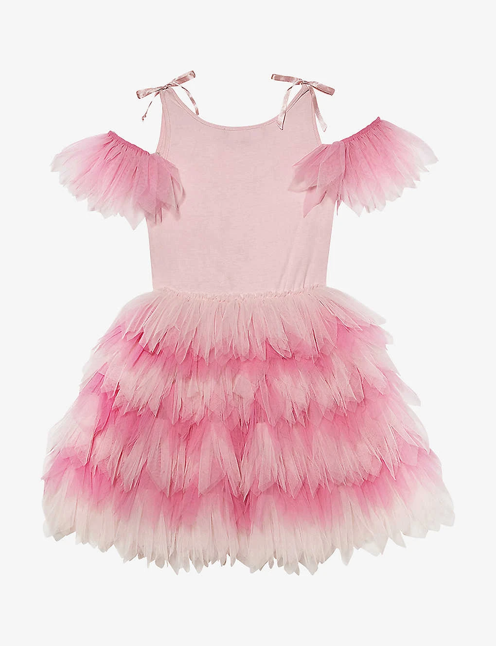 Tutu Du Monde X Barbie Flamingo Embroidered Woven Dress 4-11 Years 3 Tutu Du Monde X Barbie Flamingo Embroidered Woven Dress 4-11 Years - Image 3