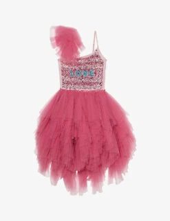 Tutu Du Monde X Barbie Love Embroidered Woven Dress 4-11 Years