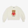 MOSCHINO Bear Heart-print Stretch-cotton Sweatshirt 4-14 Years