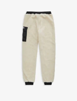 MOSCHINO Patch-pocket Woven-blend Jogging Bottoms 14 Years 5 MOSCHINO Patch-pocket Woven-blend Jogging Bottoms 14 Years -Selfridges Store R04187121 CLOUD ALT02