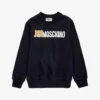 MOSCHINO Bear Logo-print Cotton-jersey Sweatshirt 4-14 Years