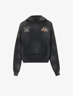 Amiri Tiger Graphic-print Cotton-jersey Hoody