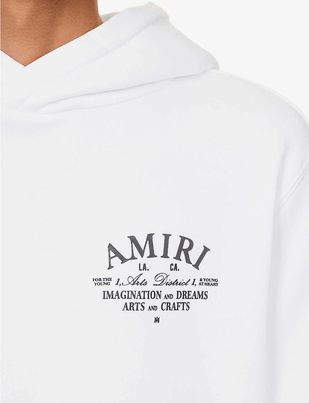 Amiri Arts District Graphic-print Cotton-jersey Hoody 6 Amiri Arts District Graphic-print Cotton-jersey Hoody - Image 6