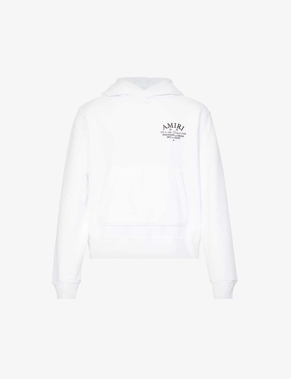 Amiri Arts District Graphic-print Cotton-jersey Hoody 1 Amiri Arts District Graphic-print Cotton-jersey Hoody