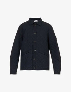 Stone Island 50 Fili Quilted Cotton-blend Jacket
