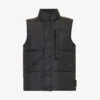 Stone Island Funnel-neck Brand-patch Regular-fit Shell-down Gilet