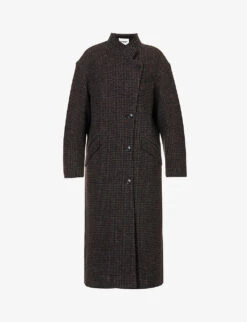 Isabel Marant Etoile Sabine Brushed-texture Wool Coat