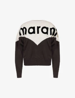 Isabel Marant Etoile Houston Logo-print Cotton-blend Sweatshirt