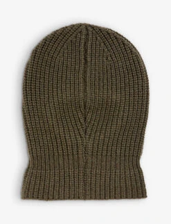 Stone Island Logo-patch Ribbed Knitted Balaclava 2-4 Years 5 Stone Island Logo-patch Ribbed Knitted Balaclava 2-4 Years -Selfridges Store R04189685 MILITARYGREEN ALT02