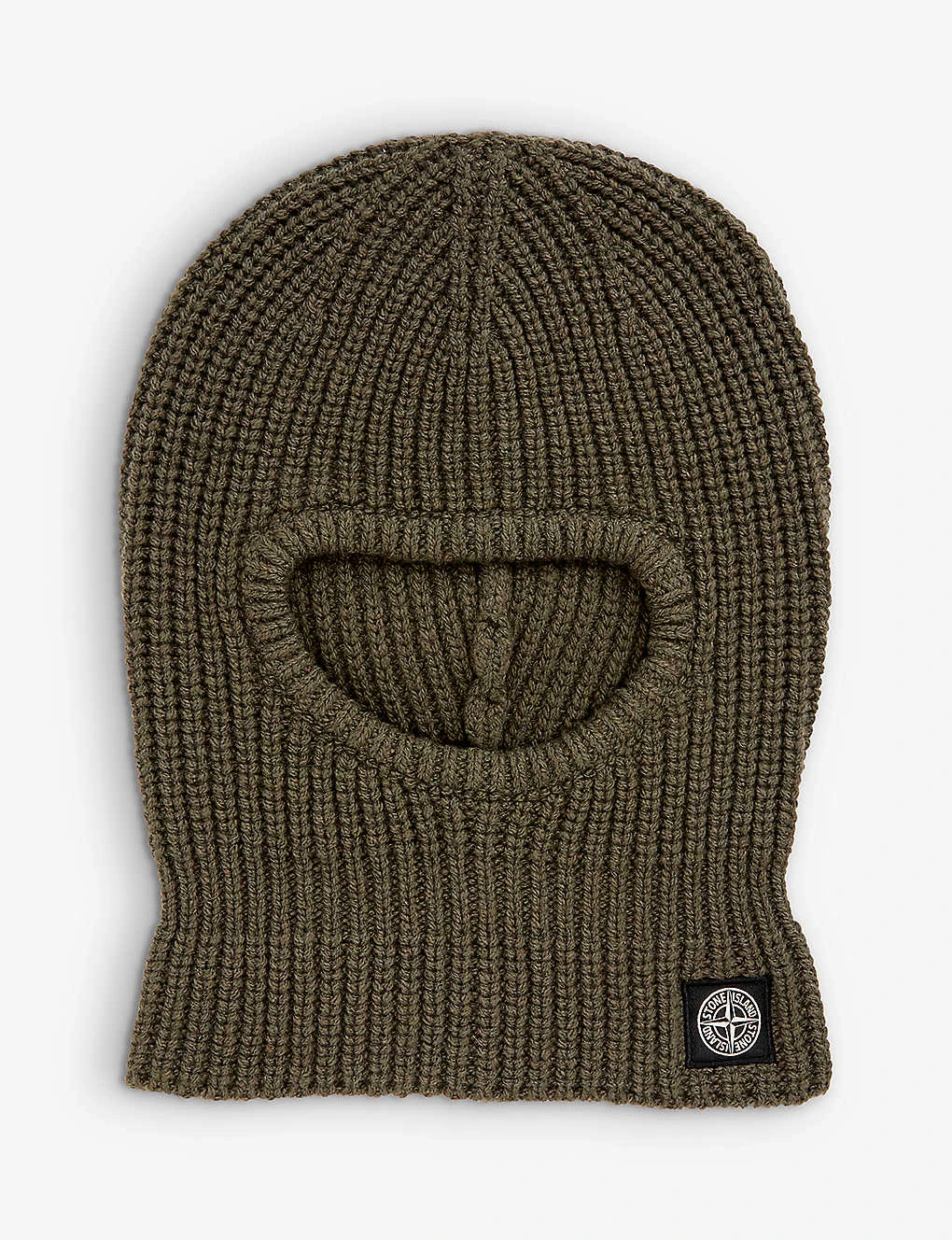 Stone Island Logo-patch Ribbed Knitted Balaclava 2-4 Years 1 Stone Island Logo-patch Ribbed Knitted Balaclava 2-4 Years