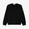 Stone Island Logo-badge Crewneck Cotton-jersey Sweatshirt 4-12 Years