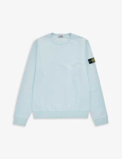 Stone Island Classic Logo-badge Cotton-jersey Sweatshirt 14 Years