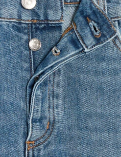 CLAUDIE PIERLOT Planete Straight-leg Mid-rise Jeans -Selfridges Store R04189890 BLEUS ALT05