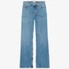 CLAUDIE PIERLOT Planete Straight-leg Mid-rise Jeans