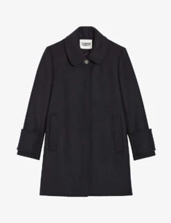 CLAUDIE PIERLOT Gaustine Regular-fit Wool-blend Coat
