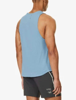 Lululemon License To Train Scoop-neck Stretch Recycled-polyester-blend Top -Selfridges Store R04194030 UTILITYBLUE ALT03