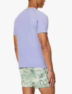 Lululemon Metal Vent Tech 2.0 Regular-fit Stretch-woven T-shirt -Selfridges Store R04194033 GREENLAVENDER ALT03