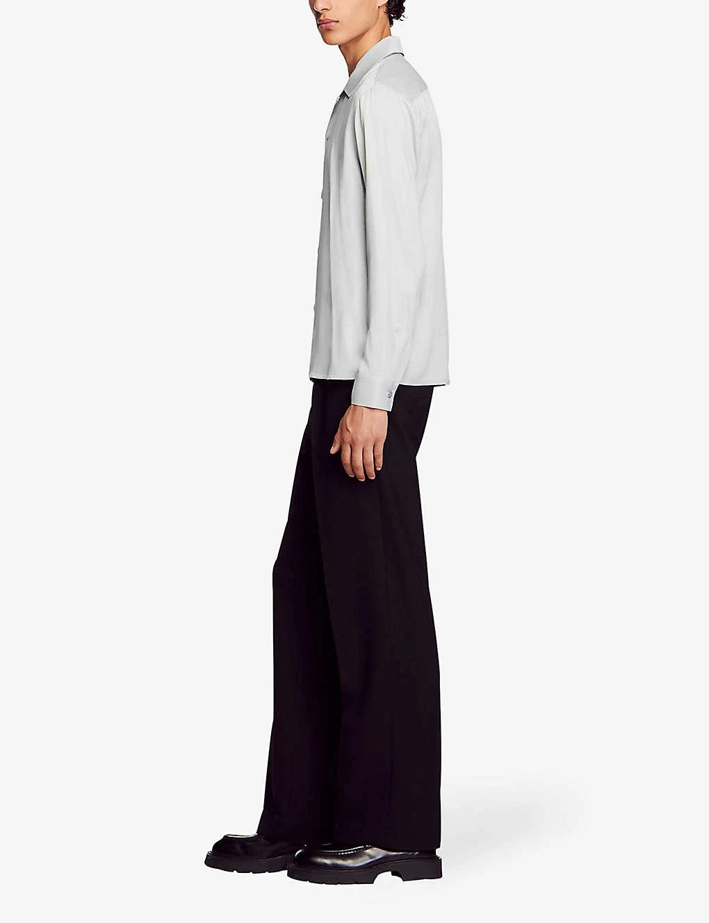 Sandro Requin Regular-fit Woven Shirt 2 Sandro Requin Regular-fit Woven Shirt - Image 2