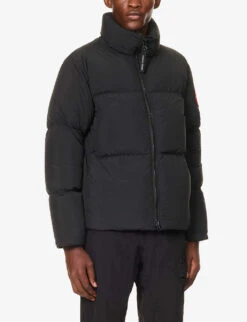 Canada Goose Lawrence Quilted Shell-down Jacket -Selfridges Store R04195785 BLACK ALT02