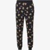 MOSCHINO Bear-motif Ribbed-waistband Stretch-cotton Pyjama Bottoms