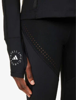 Adidas By Stella Mccartney TruePurpose Midlayer Stretch-recycled Polyester Jacket 9 Adidas By Stella Mccartney TruePurpose Midlayer Stretch-recycled Polyester Jacket -Selfridges Store R04201621 BLACK ALT04