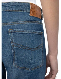 Zadig & Voltaire Vincente Logo-embroidered Flared-leg Mid-rise Stretch-denim Jeans -Selfridges Store R04201832 MEDIUMBLUE ALT05