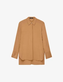 Joseph Bold Relaxed-fit Silk-crepe Shirt