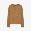 Joseph Round-neck Relaxed-fit Cashmere Jumper