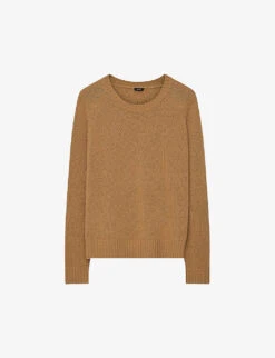 Joseph Round-neck Relaxed-fit Cashmere Jumper