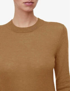 Joseph Cashair Round-neck Cashmere Jumper -Selfridges Store R04203826 CASSONADE ALT04