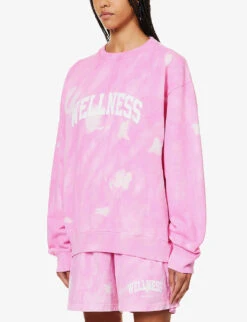 Wellness Tie-dye Cotton-jersey Sweatshirt -Selfridges Store R04205050 TAFFY ALT02