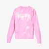 Wellness Tie-dye Cotton-jersey Sweatshirt
